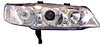 Honda Accord 94-97 Projector Headlights Chrome/Clear