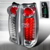 Chevrolet Full Size Pickup 1988-1998 LED Tail Lights -  Chrome 