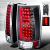 Chevrolet Tahoe  2007-2010 Chrome LED Tail Lights 