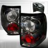 Ford Explorer  2002-2005 Smoke Euro Tail Lights 