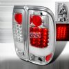 Ford F150  1997-2003 Chrome LED Tail Lights 