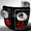 Ford F150  2001-2003 Black Euro Tail Lights 