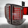 Dodge Ram  2007-2008 Smoke LED Tail Lights 