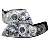 Ford Mustang  1999-2004 Ccfl Projector Headlights  - Chrome