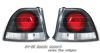 Honda Accord 1994-1995  Carbon Fiber Euro Tail Lights