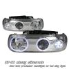 Chevrolet Silverado 1999-2002  Chrome Led W/ Halo Projector Headlights