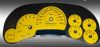 Chevrolet Silverado 2006-2007 Classic Yellow / Blue Night Performance Dash Gauges