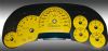 Chevrolet Silverado 2006-2007 Hd Classic Yellow / Blue Night Performance Dash Gauges