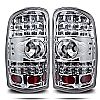 Chevrolet Tahoe  2000-2006 Chrome/Clear  LED Tail Lights