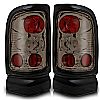 Dodge Ram  1994-2001 Chrome/Smoke Euro Tail Lights