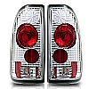 Ford F150 Styleside 1997-2003 Chrome/Clear Euro Tail Lights