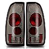 Ford Super Duty  1999-2007 Chrome/Smoke Euro Tail Lights