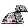 Honda Civic 4dr 2001-2003 Chrome / Clear LED Tail Lights