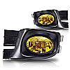 Honda Accord 4dr 2003-2005 Yellow OEM Fog Lights (wiring Kit Included)